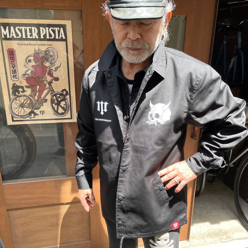 10th Anniversary Coach jacket BLACK