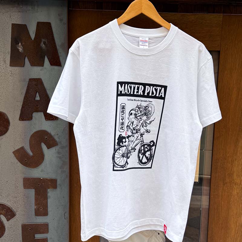 Hand Printed by Nakase, T-shirts Square Oni