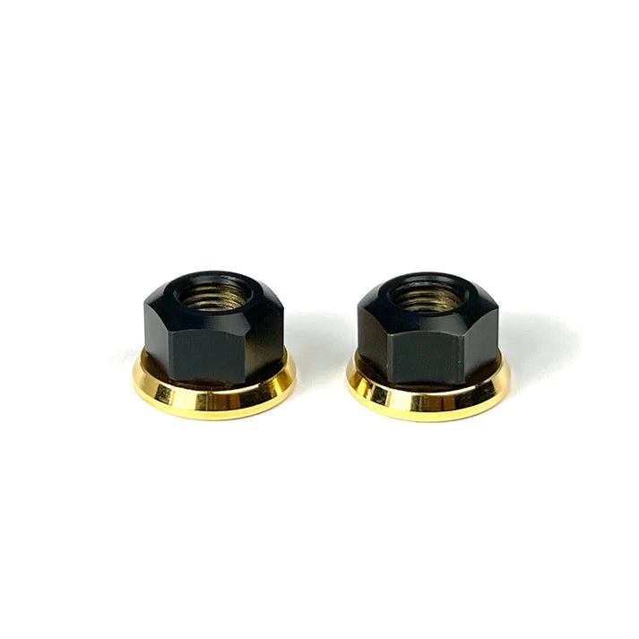 RUNWELL ELITE HUB NUT Black/Gold /Made in Japan