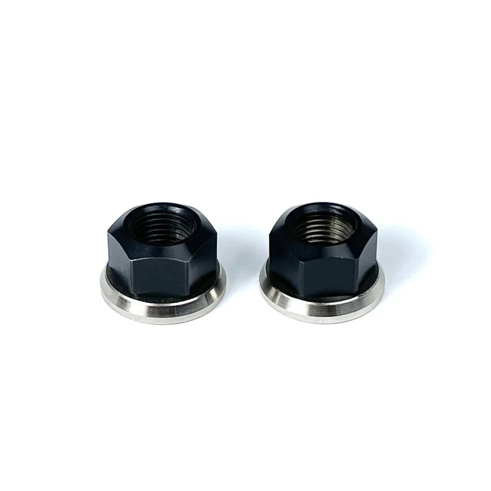 RUNWELL ELITE HUB NUT Black/Silver /Made in Japan