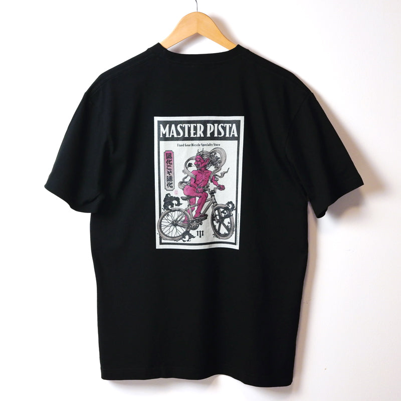 Tshirts - ピストじじい（背面プリント）