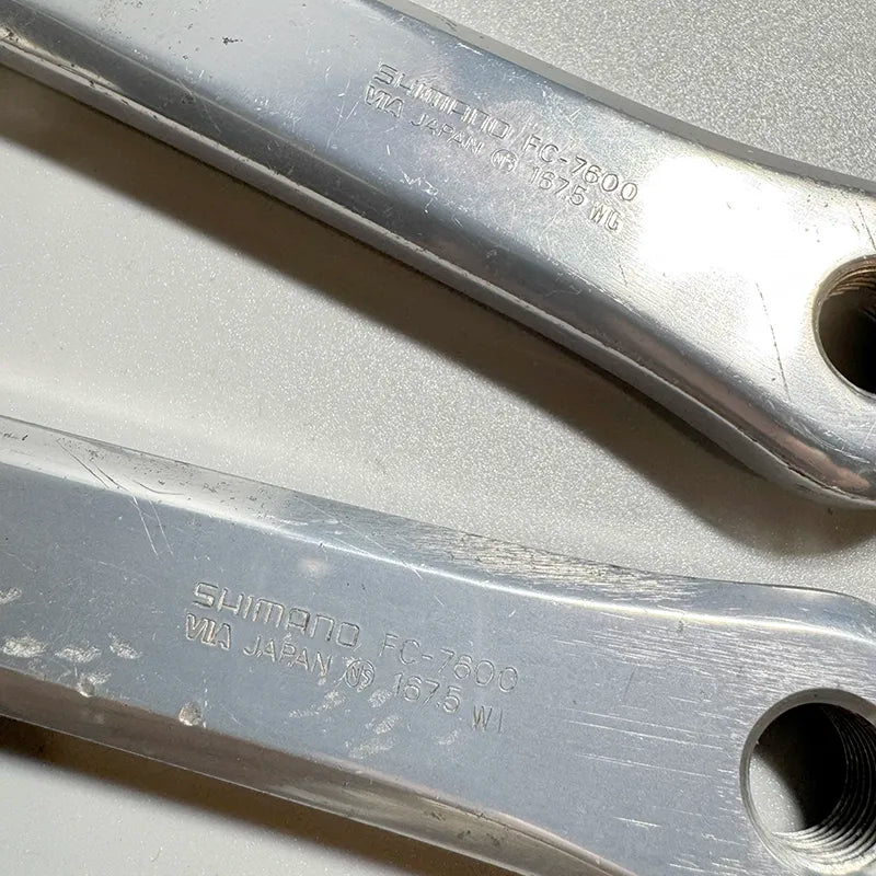 【B】NJS Crank DURA-ACE FC-7600 / 167.5mm