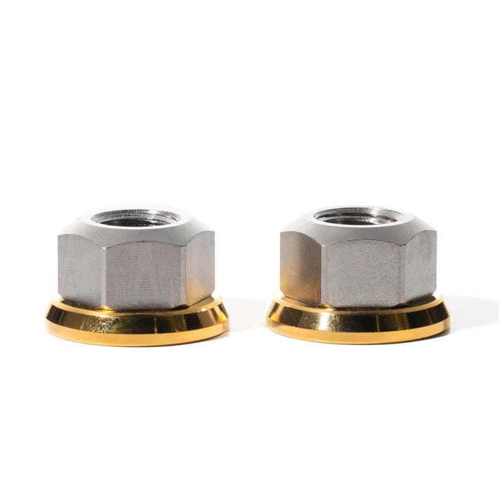 RUNWELL ELITE HUB NUT Silver/Gold /Made in Japan
