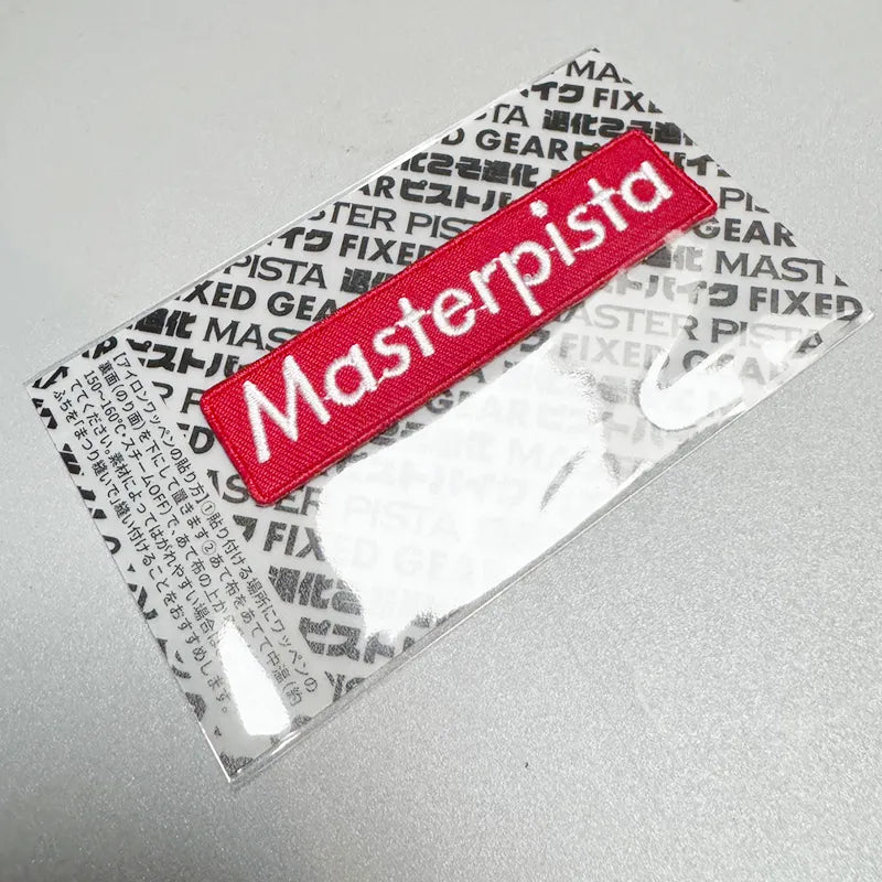 刺繍ワッペン - ボックスロゴ