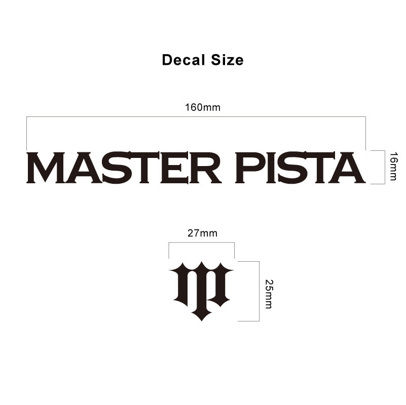 Sticker - マスピロゴデカール(1色4枚セット)