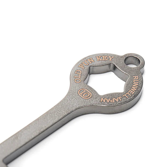 RUNWELL OLD FUNKEY Three-Way Tool Keychain /Made in Japan