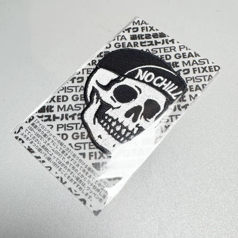 刺繍ワッペン - NO CHILL